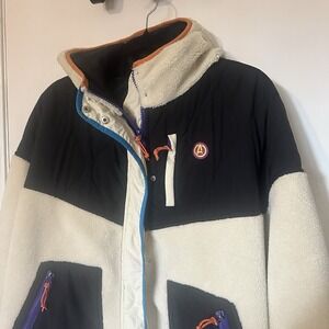 ZARA Mens Large Marvel Avengers‎ sherpa fleece jacket